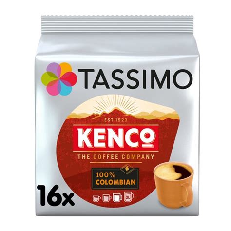 tassimo kenco colombian coffee pods